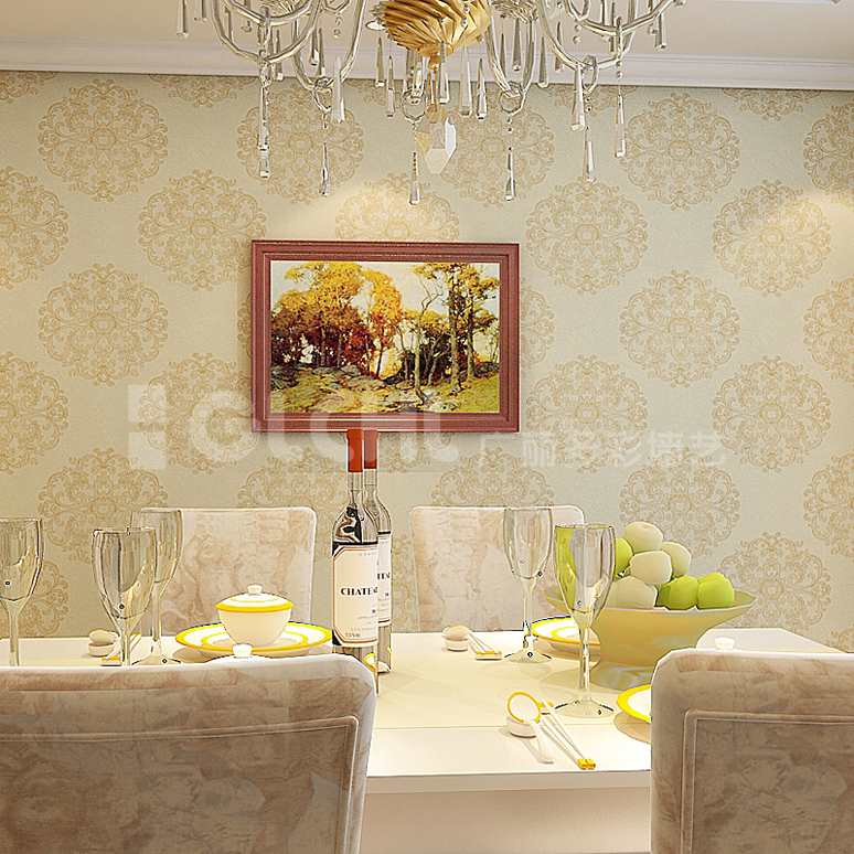 手工墻紙餐廳